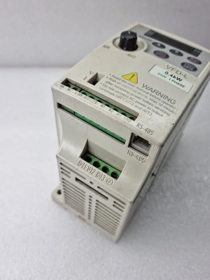 DELTA VFD-L 0.4kW VFD004L21A For Parts 200-240V VFD004L21A